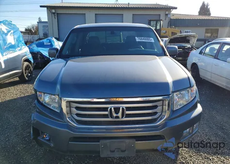 2012 Honda Ridgeline Rtl из США, поврежденный, VIN 5FPYK1F52CB457105